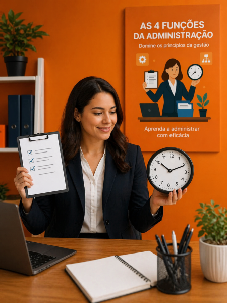 As 4 Funções da Administração